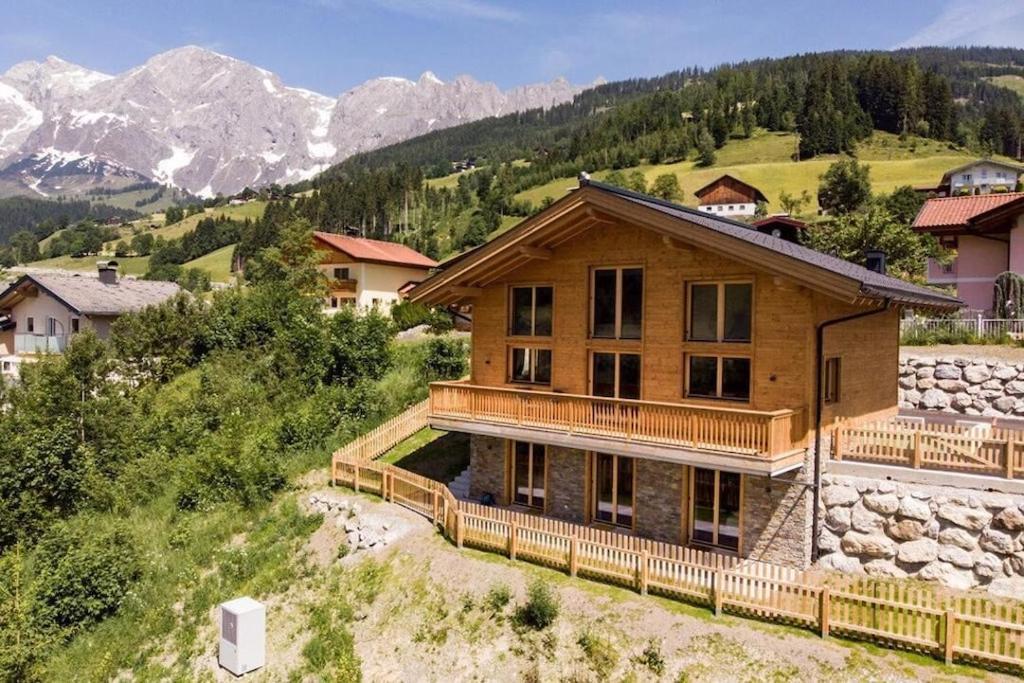 Chalet Ausblicklodge Mühlbach am Hochkönig 外观 照片